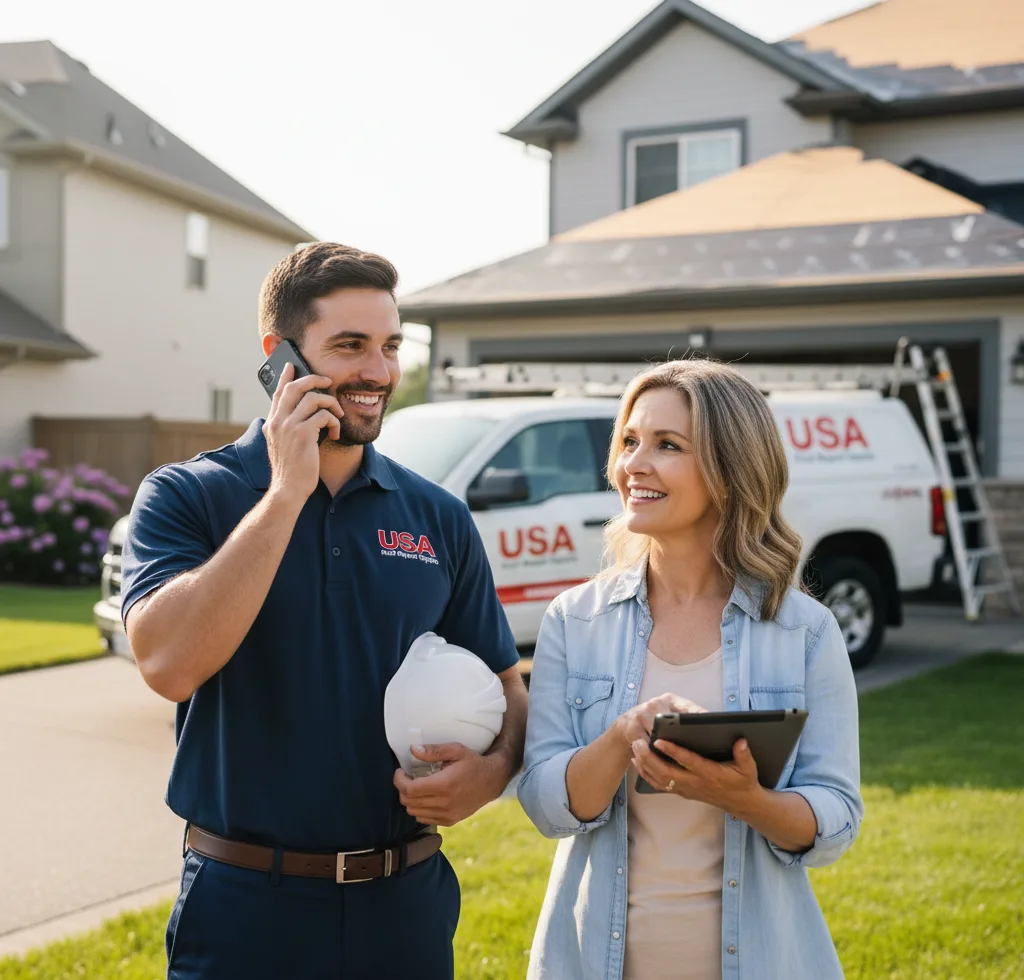 USA Roof Repair Experts customer support in Merchantville